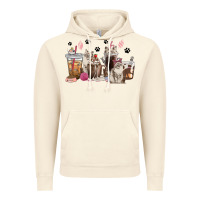 Vintage Artic siberian cat coffee cups Vintage Hoodie - texasbilliewilder