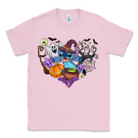 Bubblegum Pink stitch heart halloween Classic Tee - AdoDesignShop