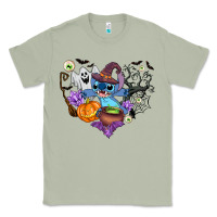 Matcha stitch heart halloween Classic Tee - AdoDesignShop