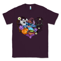 Plum stitch heart halloween Classic Tee - AdoDesignShop