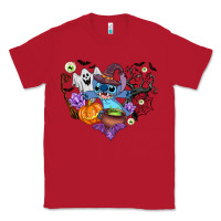 Red stitch heart halloween Classic Tee - AdoDesignShop