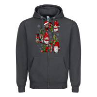 Smoke ho ho ho gnome Zipper Hoodie - JahusDesignShop