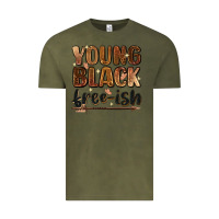 Vintage Olive young black free ish Vintage Tee - Zillion Design Studio