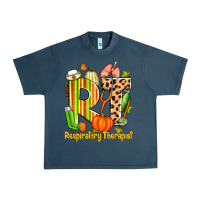 Midnight Navy fall rt respiratory therapist Urban Heavy Tee - Zillion Design Studio