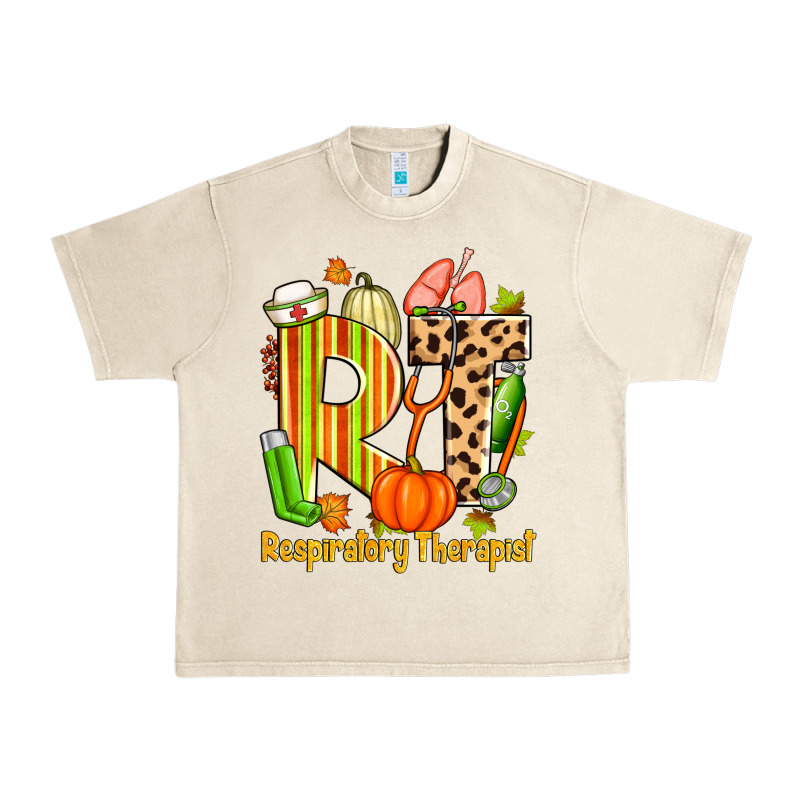 Fall Rt Respiratory Therapist Urban Heavy Tee by Zillion Design Studio | Teevron
