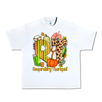 White fall rt respiratory therapist Urban Heavy Tee - Zillion Design Studio