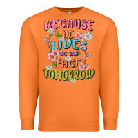 Carrot because he lives face tomorrow Premium Sweatshirt - MaliasSmallBusiness