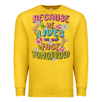 Lemon because he lives face tomorrow Premium Sweatshirt - MaliasSmallBusiness