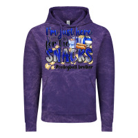 Cloud Purple im just here for the snacks volleyball brother Vintage Hoodie - Zillion Design Studio