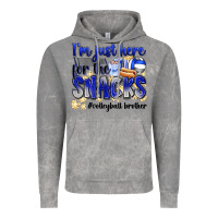 Cloud Rock im just here for the snacks volleyball brother Vintage Hoodie - Zillion Design Studio