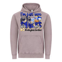 Vintage Zinc im just here for the snacks volleyball brother Vintage Hoodie - Zillion Design Studio