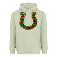 Matcha Christmas Horseshoe Heavyweight Hoodie - Jasminsmagicworld