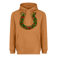Meerkat Christmas Horseshoe Heavyweight Hoodie - Jasminsmagicworld