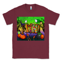Burgundy halloween mini tumbler Classic Tee - BundleAndBundleShop