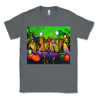 Charcoal Heather halloween mini tumbler Classic Tee - BundleAndBundleShop