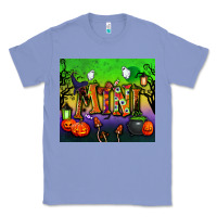 Colony Blue halloween mini tumbler Classic Tee - BundleAndBundleShop