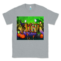 Heather Grey halloween mini tumbler Classic Tee - BundleAndBundleShop