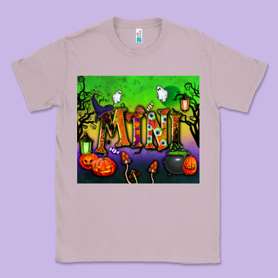 Halloween Mini Tumbler Classic Tee Designed By Bundleandbundleshop