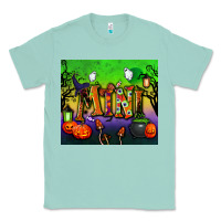 Seafoam halloween mini tumbler Classic Tee - BundleAndBundleShop