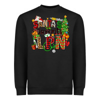 Black santa's favorite lpn Heavyweight Sweatshirt - Zillion Design Studio