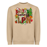 Mushroom santa's favorite lpn Heavyweight Sweatshirt - Zillion Design Studio