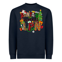Navy santa's favorite lpn Heavyweight Sweatshirt - Zillion Design Studio