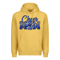 Antique Gold cheer mom Premium Hoodie - MaliasSmallBusiness