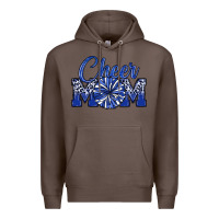 Coffee cheer mom Premium Hoodie - MaliasSmallBusiness