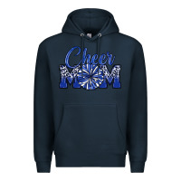 Navy cheer mom Premium Hoodie - MaliasSmallBusiness