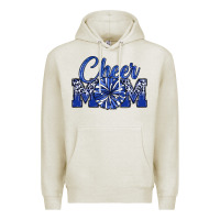 Oatmeal Heather cheer mom Premium Hoodie - MaliasSmallBusiness