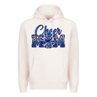 Pale Pink cheer mom Premium Hoodie - MaliasSmallBusiness