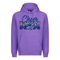 Purple cheer mom Premium Hoodie - MaliasSmallBusiness