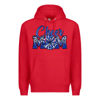 Red cheer mom Premium Hoodie - MaliasSmallBusiness