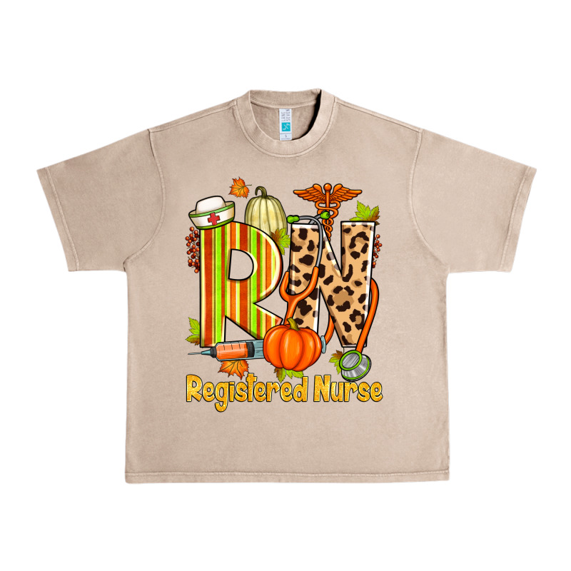 Fall Rn Registered Nurse Urban Heavy Tee by Zillion Design Studio | Teevron