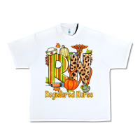 White fall rn registered nurse Urban Heavy Tee - Zillion Design Studio