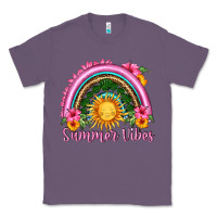 Lavender summer vibes  rainbow Classic Tee - HRA Design Shop
