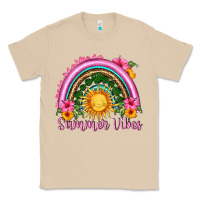 Mushroom summer vibes  rainbow Classic Tee - HRA Design Shop