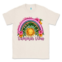 Natural summer vibes  rainbow Classic Tee - HRA Design Shop