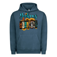 Pigment Midnight Navy yeehaws and hellnaws Urban Hoodie - Jasminsmagicworld