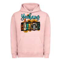 Pigment Salmon yeehaws and hellnaws Urban Hoodie - Jasminsmagicworld