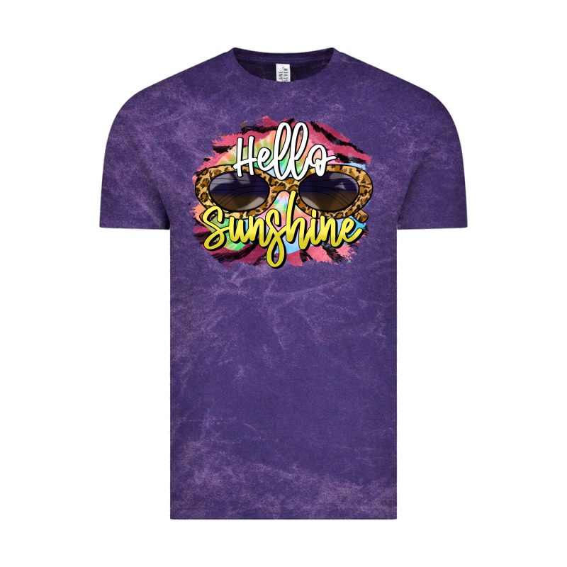Hello Sunshine Vintage Tee by BarkalooDesign | Teevron