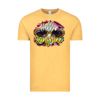 Vintage Mustard hello sunshine Vintage Tee - BarkalooDesign