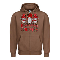 Chestnut hangin' with my gnomies Zipper Hoodie - JahusDesignShop