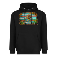 Black cactus turquoise serape leopard mexican flag Heavyweight Hoodie - Jasminsmagicworld