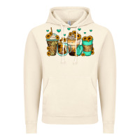 Vintage Artic sunflowers coffee cups Vintage Hoodie - Zillion Design Studio
