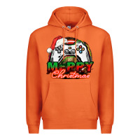 Carrot Gamer Merry Christmas Premium Hoodie - NancyCooperArtShop