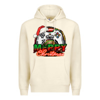 Sandshell Gamer Merry Christmas Premium Hoodie - NancyCooperArtShop