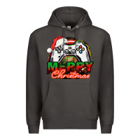 Smoke Gamer Merry Christmas Premium Hoodie - NancyCooperArtShop