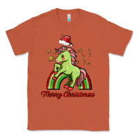 Copper merry christmas unicorn Classic Tee - FaDigitalArtStudio