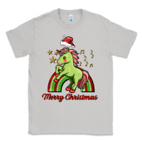 Moon Dust merry christmas unicorn Classic Tee - FaDigitalArtStudio